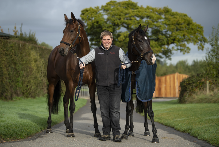 Horse racing trainer Dan Skelton
